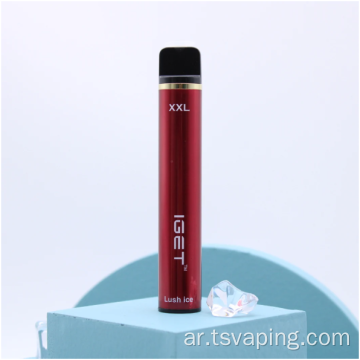 IGET XXL 1600 قرون جهاز vape القابل للتصرف